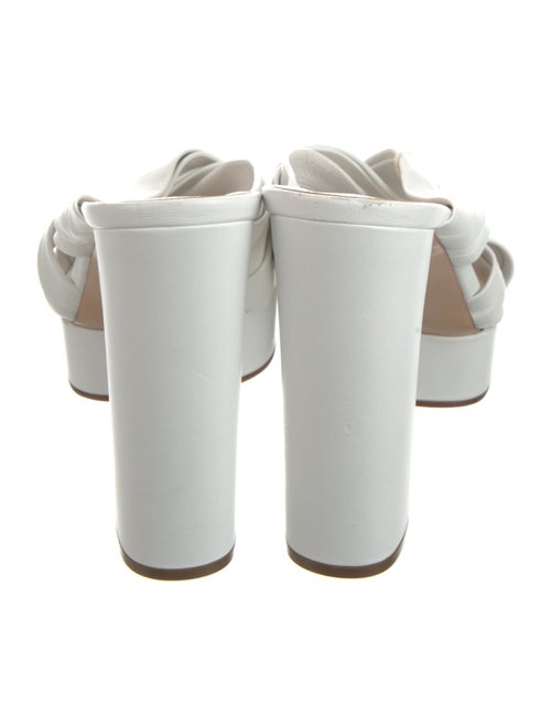 Casadei Leather Slides