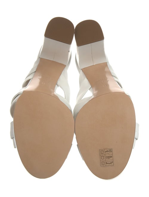 Casadei Leather Slides