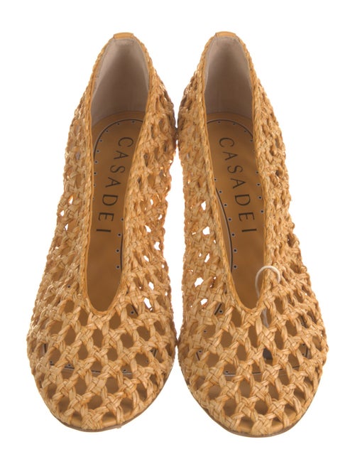 Casadei Straw Pumps