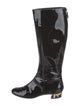 Casadei Patent Leather Rain Boots