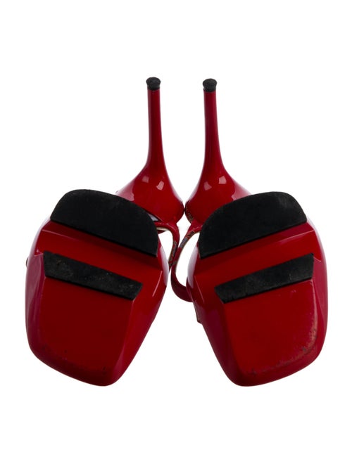 Casadei Satin Printed Slides