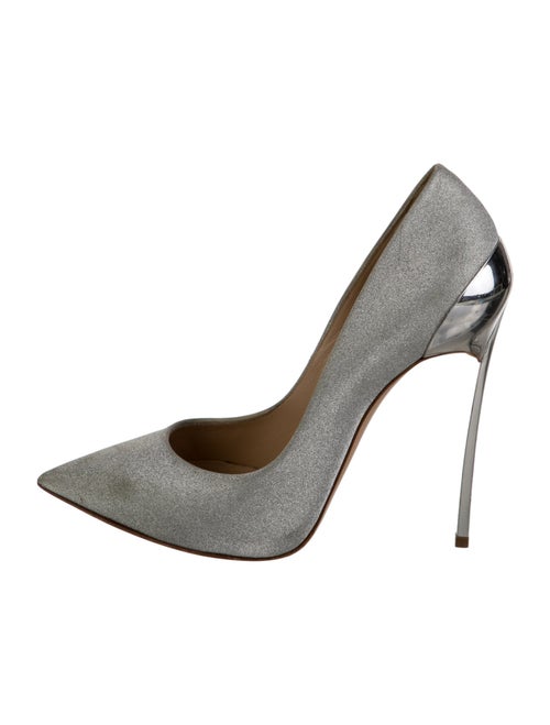 Casadei Suede D'Orsay Pumps