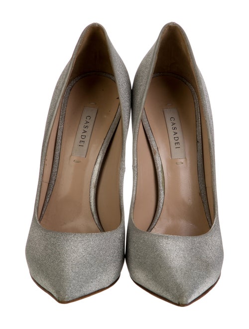 Casadei Suede D'Orsay Pumps