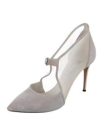 Casadei Mesh Mesh Accents Boots