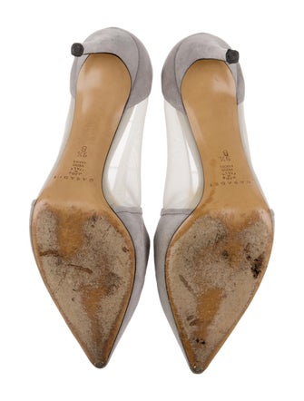 Casadei Mesh Mesh Accents Boots