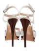 Casadei Leather T-Strap Sandals