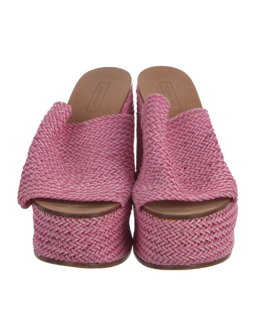 Casadei Leather Slides