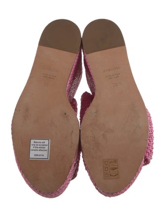 Casadei Leather Slides