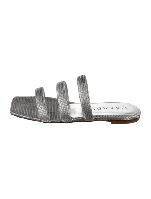 Casadei Leather Slides