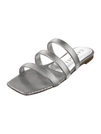 Casadei Leather Slides