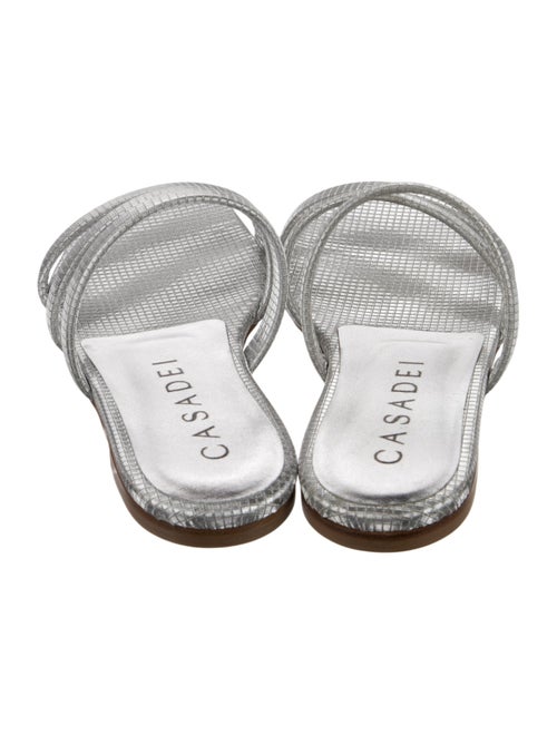 Casadei Leather Slides
