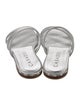 Casadei Leather Slides