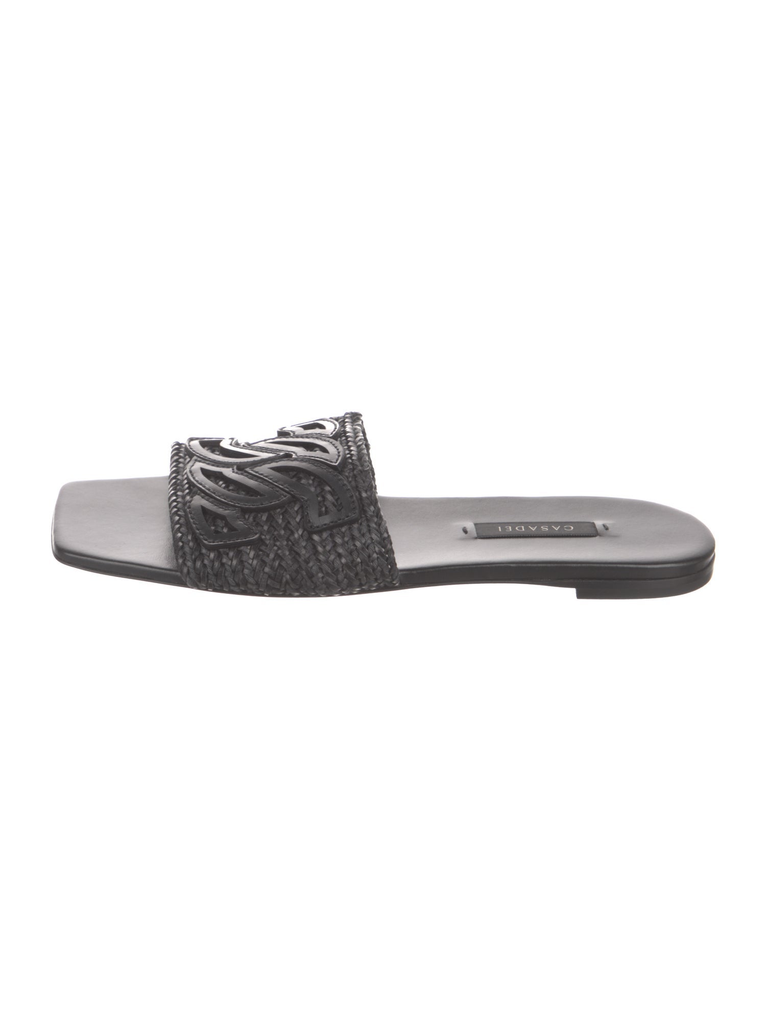 Casadei Leather Slides