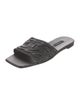 Casadei Leather Slides