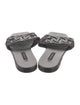 Casadei Leather Slides
