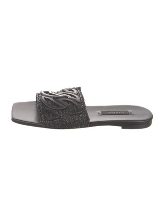 Casadei Leather Slides