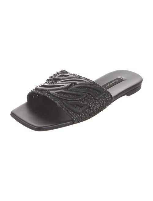 Casadei Leather Slides