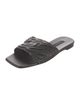 Casadei Leather Slides