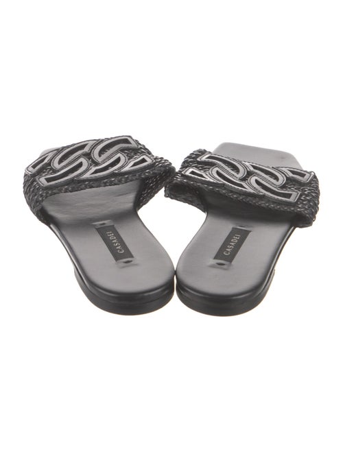 Casadei Leather Slides