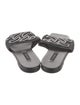 Casadei Leather Slides