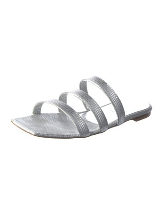 Casadei Leather Slides
