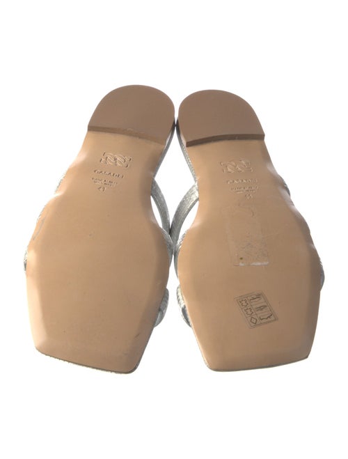 Casadei Leather Slides