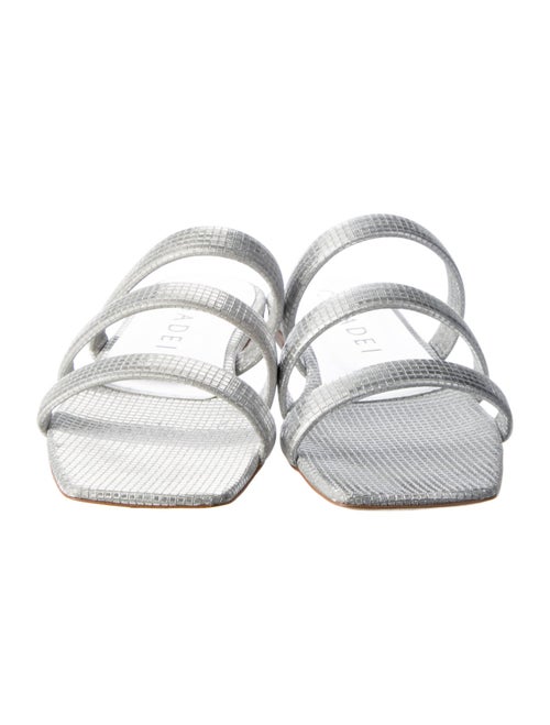 Casadei Leather Slides