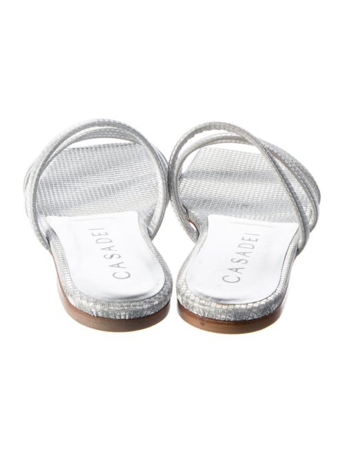Casadei Leather Slides