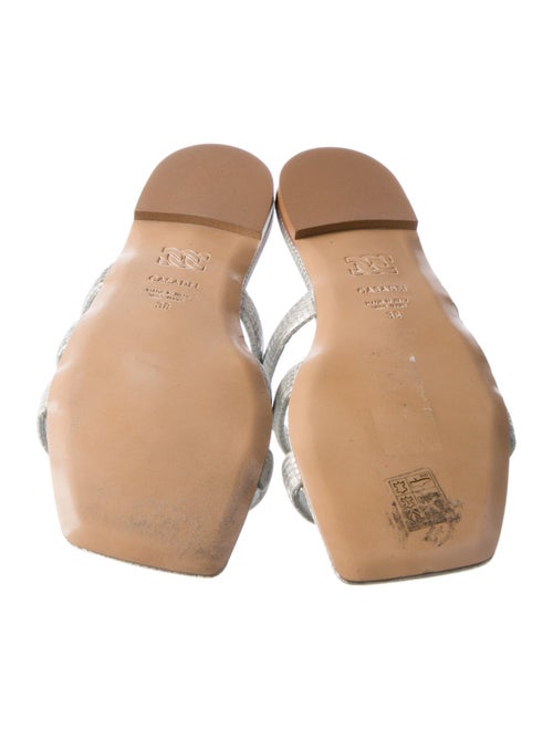 Casadei Leather Slides