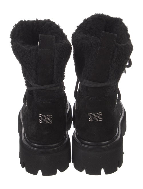 Casadei Suede Combat Boots