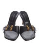 Casadei Leather Slides