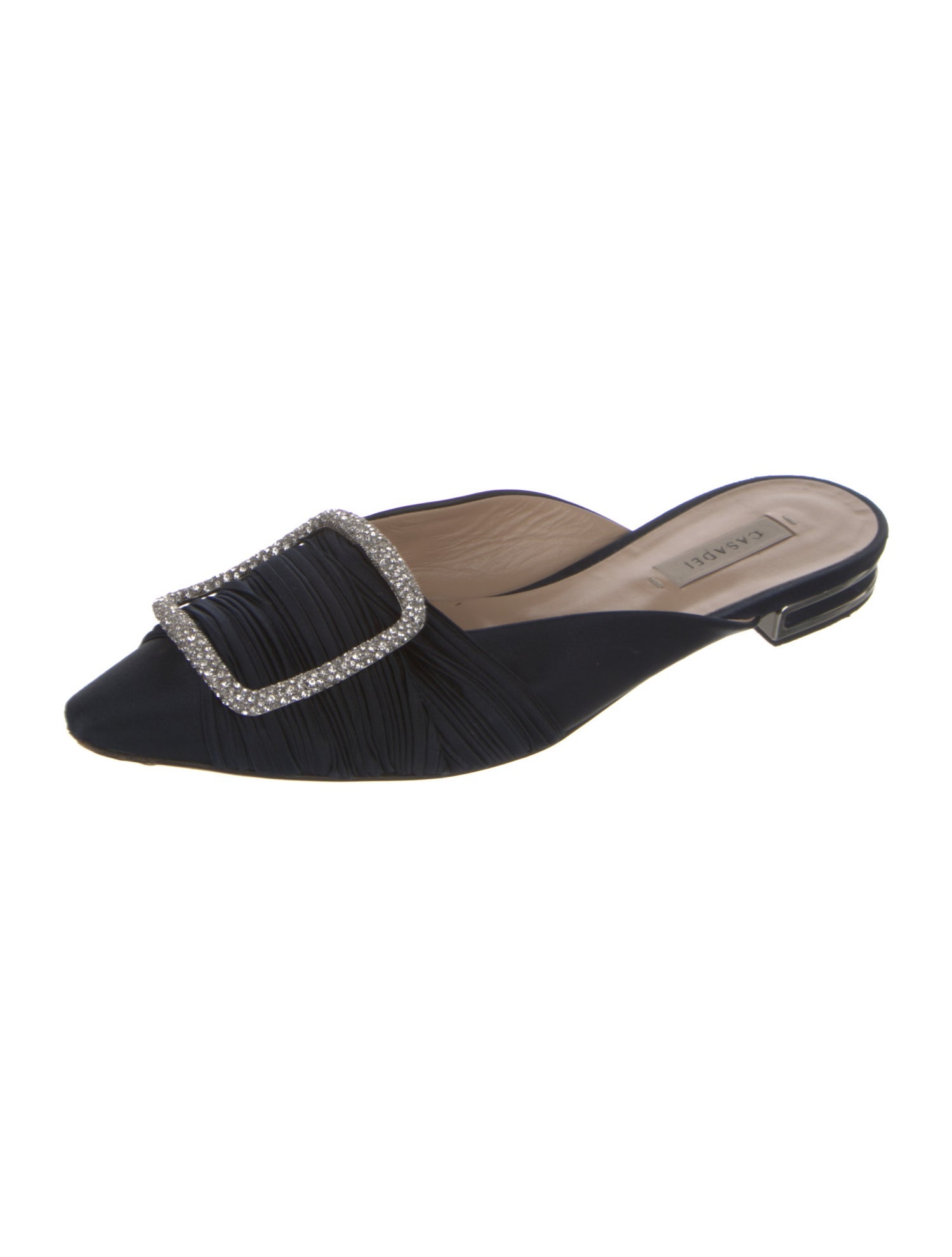 Casadei Satin Mules