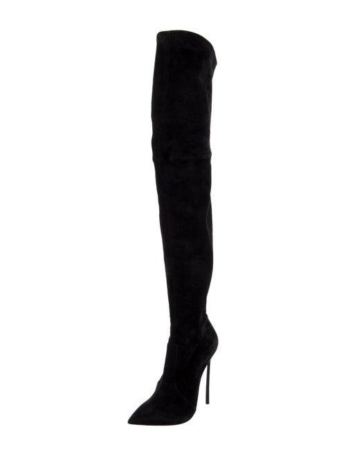 Casadei Suede Sock Boots