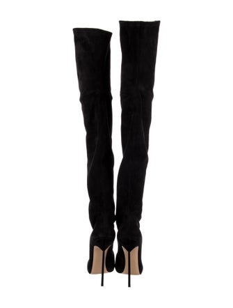 Casadei Suede Sock Boots