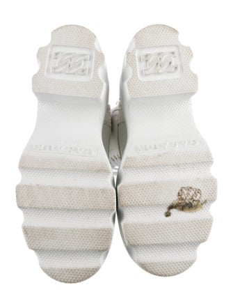 Casadei Leather Combat Boots