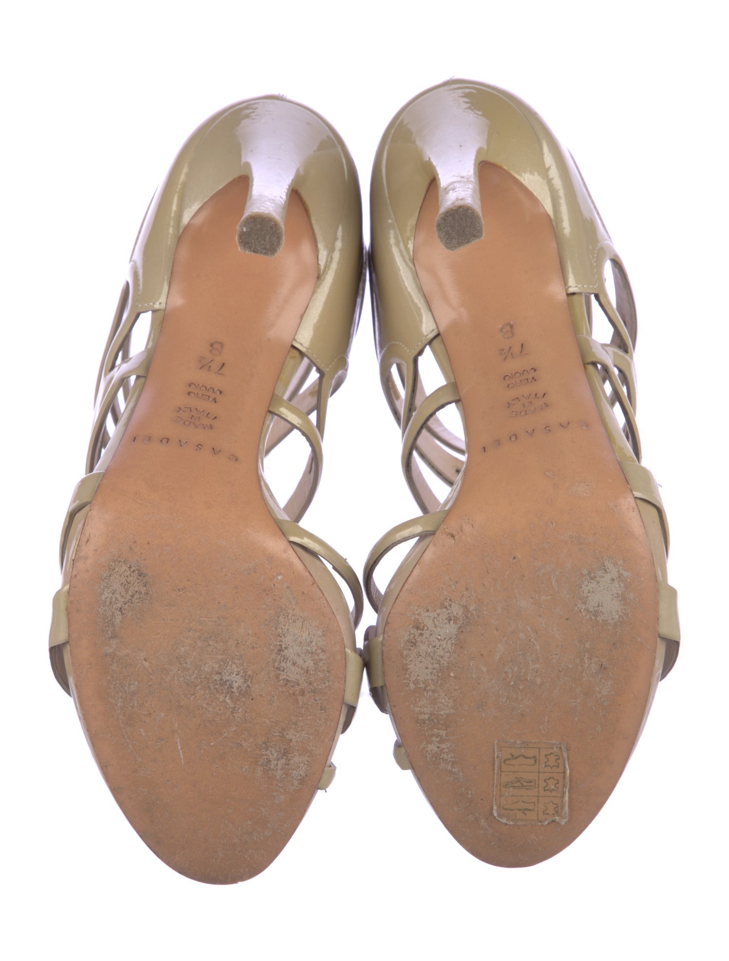 Casadei Patent Leather Sandals