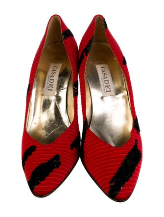 Casadei Printed Pumps