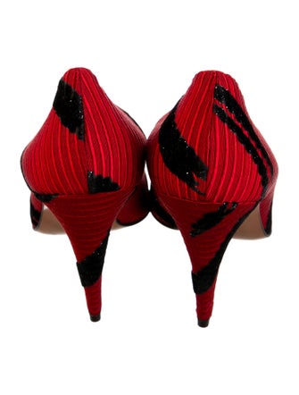 Casadei Printed Pumps