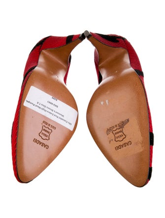 Casadei Printed Pumps