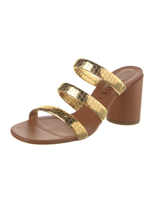 Casadei Leather Slides