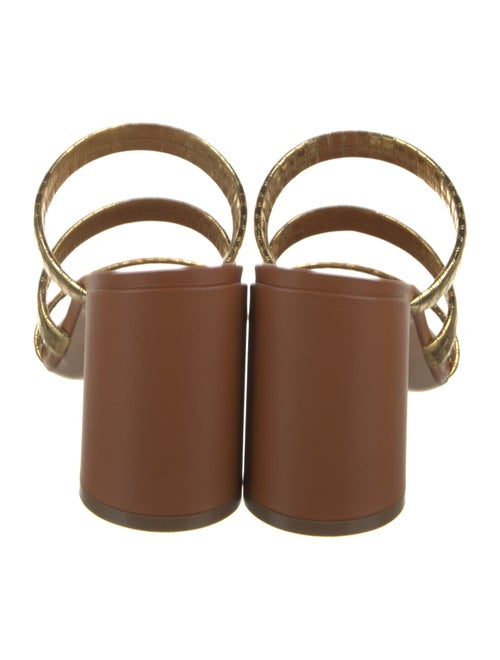 Casadei Leather Slides