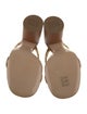 Casadei Leather Slides