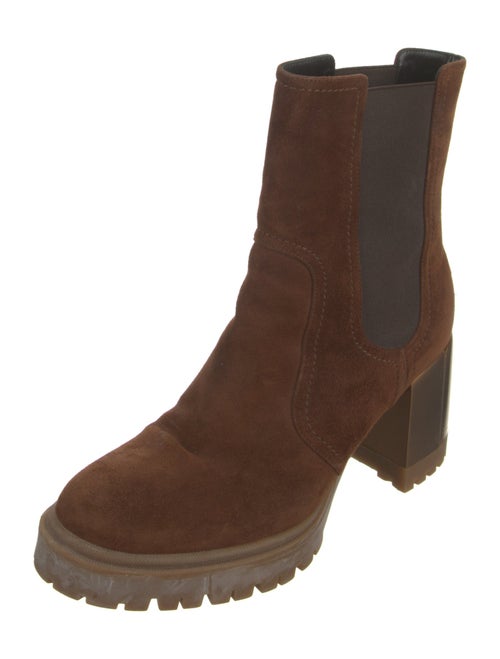 Casadei Suede Chelsea Boots