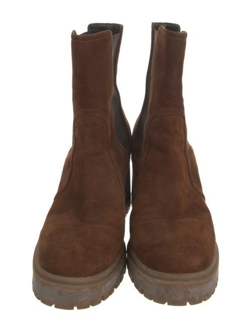Casadei Suede Chelsea Boots