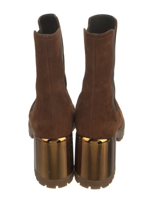 Casadei Suede Chelsea Boots