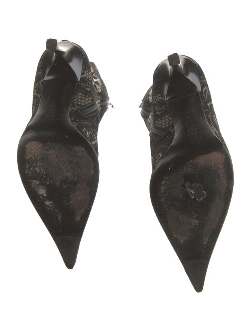 Casadei Lace Lace Pattern Boots