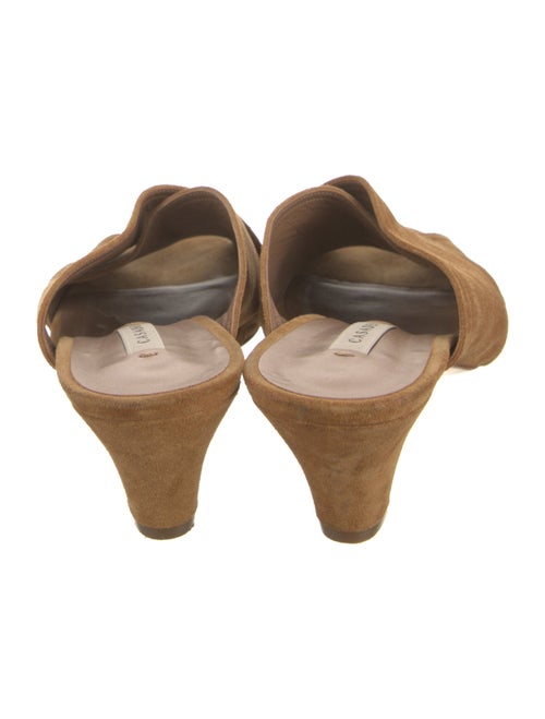 Casadei Suede Slides