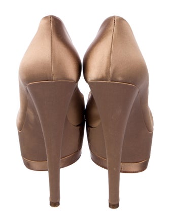 Casadei Satin Pumps