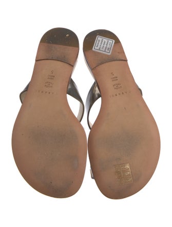Casadei Leather Slides