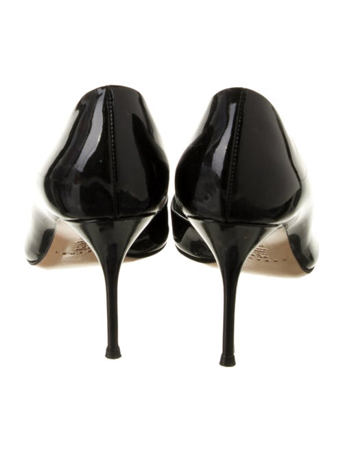 Casadei Patent Leather D'Orsay Pumps